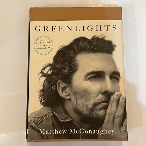 Chronicle Books Other - Matthew McConaughey Biography Greenlights Hardcover #1 New York Times Bestseller